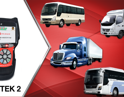 Máy chẩn đoán ô tô Cartek 2 đọc lỗi các dòng xe tải, xe buýt, xe đầu kéo