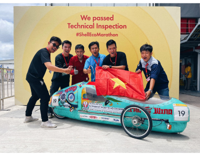 Công ty Cartek đồng hành cùng đội xe Trường Đại học Sư phạm Kỹ thuật TP. HCM tại chung kết cuộc thi Shell Eco-Marathon 2022