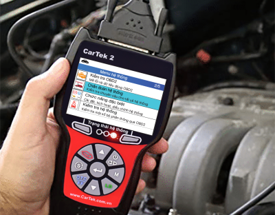 Chức năng chẩn đoán hệ thống trên máy Cartek 2