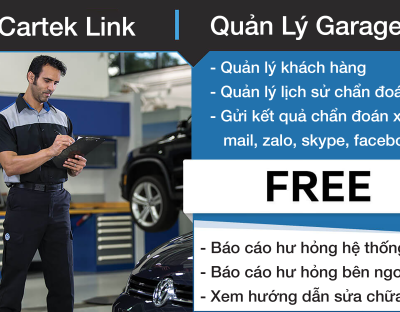 PHIÊN BẢN NÂNG CẤP CHO ỨNG DỤNG HỖ TRỢ BÁO CÁO CHẨN ĐOÁN XE CARTEK LINK