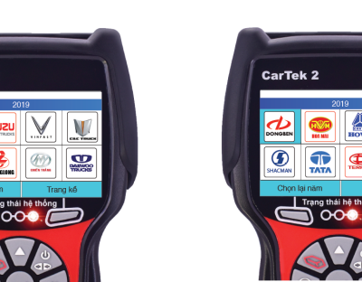 Chẩn đoán xe tải Trung Quốc bằng máy Cartek 2