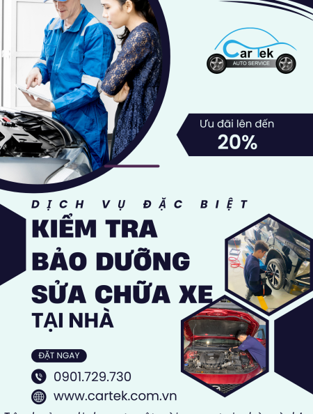 Dịch Vụ Kiểm Tra Sửa Chữa Xe Ôtô Tại Nhà – Giải Pháp Tiện Lợi Cho Chủ Xe Hiện Đại