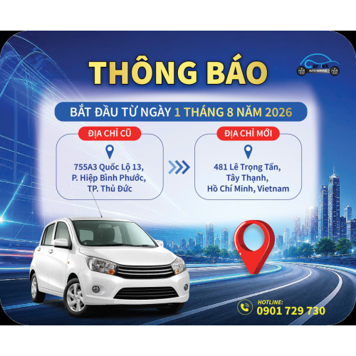 THÔNG BÁO CHUYỂN ĐỊA ĐIỂM