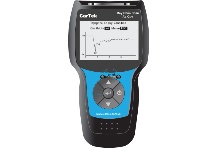 Battery Tester – Máy chẩn đoán & kiểm tra ắc-quy ô tô chuyên dụng